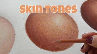 How To Draw Skin Tones With Color Pencils