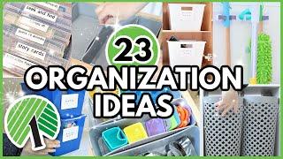 ALL NEW IDEAS  Organizing My Entire House From the Dollar Tree