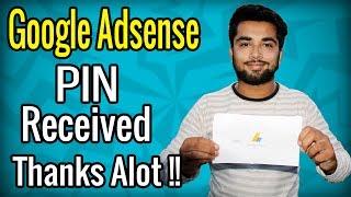 Google Adsense PIN Received | Adsense Verification Complete procedure in hindi - 2017