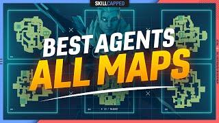 Best 3 Agents for EVERY MAP! (w/ Stats!) - Valorant Meta Guide