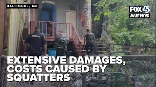 Maryland squatters: Property owners report squatters vandalized their homes, costing thousands