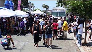 North Park hosts popular Juneteenth block party | NBC 7 San Diego