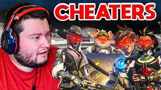 I Spectated A 4 STACK Of Cheaters In Overwatch 2