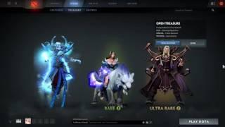 TI6 2016 Immortal Treasure II 30 Chests + rare + very rare + ultra rare combos