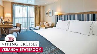 Viking Ocean | Veranda Stateroom Walkthrough Tour & Review 4K | Viking Ocean Cruises