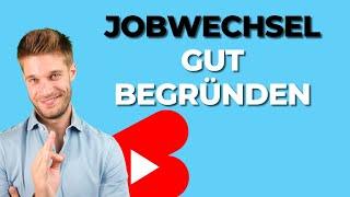 Jobwechsel begründen? Beste Antwort! Karriereguru #shorts #youtubeshorts