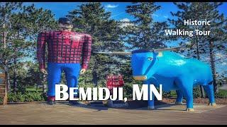 Bemidji, MN  | A 4K City Walking Tour