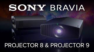 NEW Sony BRAVIA Projector 8 & Projector 9: BRIGHTER & Better Images! + new features! ️