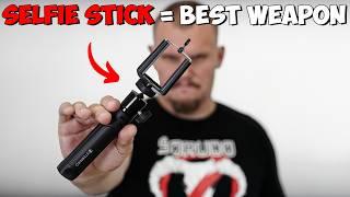 Selfie Stick as Ultimate Self-Defense Weapon