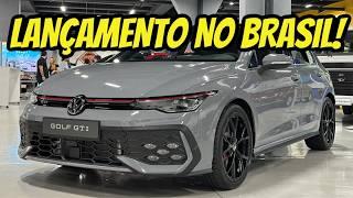 GOLF GTI 2025 - LANÇAMENTO NO BRASIL! QUANTO CUSTA? O CARRO MAIS DESEJADO DA VOLKSWAGEN!