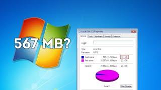 Windows 7 500MB: What is it?!