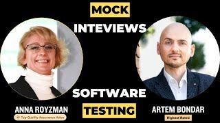 Mock Interviews for Software QA and Test Engineers