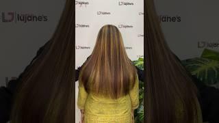 Hair Streaks | Highlights Lowlights | Lujane’s Salon #Sahiwal #hairhighlights #lowlights #duckybhai