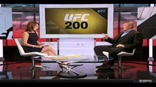 Brock Lesnar talks Mark Hunt as UFC 200 opponent, Muhammad Ali, doing WWE & UFC simultaneuosly