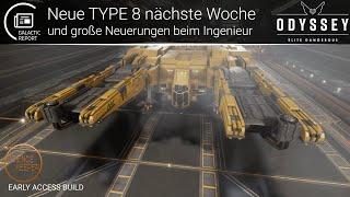 Elite Dangerous: TYPE 8 Update nächste Woche - große Änderungen beim Ingenieur-Gameplay