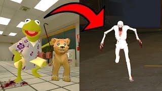 SCP-096 INVADES STORE! - Garry's mod Sandbox