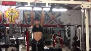 Priscilla Smith Weighted Pull ups