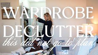 WARDROBE DECLUTTER and OUR 20 WEEK ANATOMY SCAN  #vlogmas2024