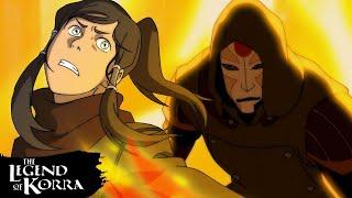 Korra vs. Amon 🩸 FINAL BATTLE | The Legend of Korra