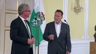 Arnold Schwarzenegger zu Besuch in Graz