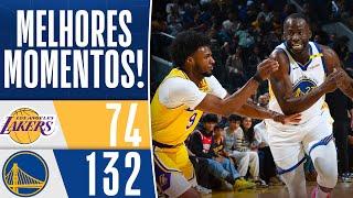 WARRIORS beat LAKERS again; BRONNY scores CAREER-HIGH (BEST PERFORMANCE) I HIGHLIGHTS