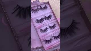 Best US Lashes Vendor Wholesale Luxury Real Mink Lashes Faux Mink Lashes Eyelash Business #minklash