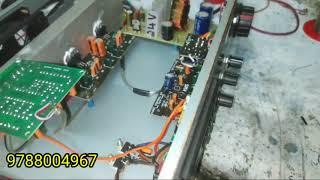 2.1 amplifier with capacitor mic