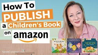 How To PUBLISH a Children's Book on AMAZON in 10 MINUTES!