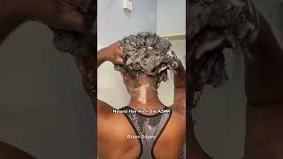 Natural Hair Wash Day ASMR| Washing 4C Hair