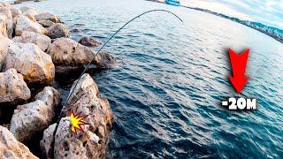 ¡¡PICADA y BATALLA LEGENDARIA con UN PEZ MUY GRANDE!! [En la COSTA de MALLORCA]