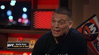 Nate Diaz joins FOX Sports Live to talk win over McGregor