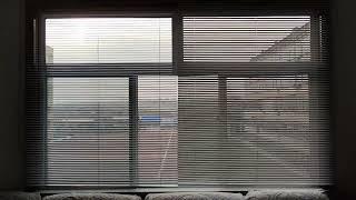 家里全铝制百叶窗帘延时摄影展示~郝迅达Time-lapse photography display of all aluminum blinds at home ~ Hao Xunda