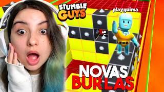 FIZ NOVAS BURLAS no BLOCKDASH LENDÁRIO pra GANHAR as NOVAS SKINS do LULA MOLUSCO no STUMBLE GUYS...