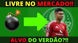 CASEMIRO NO PALMEIRAS?!! JORNAIS DIVULGAM POSSÍVEL INTERESSE DO VERDÃO EM CONTAR COM JOGADOR 14/10