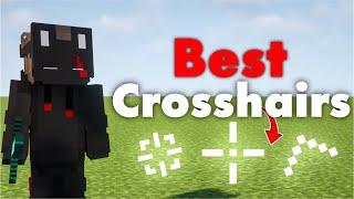 These Are The BEST CROSSHAIRS For Minecraft PVP |