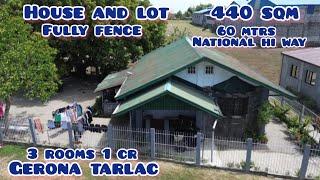 Lot#585 House and lot 60 mtrs mc arthur hi way fully fence w/fruit bearimg trees 440sqm 2.7M nego..