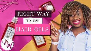 How to use Hair & Scalp Oils - EthNQ Elixir Extraordinaire/ Kelly MacPepple