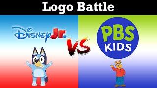 Disney Jr. VS PBS Kids - Logo Battle