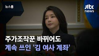 주가조작꾼 바뀌어도 시세조종에 계속 쓰인 '김 여사 계좌' / JTBC 뉴스룸