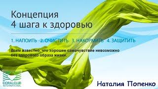 Концепция здоровья от CoralClub. Наталия Попенко.