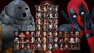 Mortal Kombat 9 - JUGGERNAUT & DEADPOOL MOD - Expert Tag Ladder - Gameplay @(1080p) - 60ᶠᵖˢ 