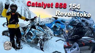 Arctic Cat Catalyst 858 with Maverick Walker in Revelstoke