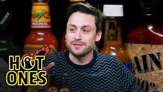 Kieran Culkin Fires Sean While Eating Spicy Wings | Hot Ones