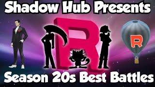 *MUST WATCH* Shadow Hub Presents Season 20's BEST BATTLES Only Using Shadow Pokemon