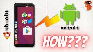 android apps on ubuntu touch  | mi a2