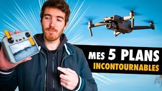 Les 5 PLANS DRONE que je trouve INCONTOURNABLES !