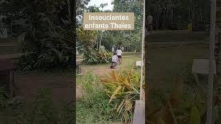 insouciantes enfants thaïes #kohsamui #kosamui #explorewithme #islandlife #thailandvibes #kosamui