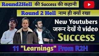 @Round2hell life story | How to grow youtube comedy channel | Wasim Zyan And Nazim Life story