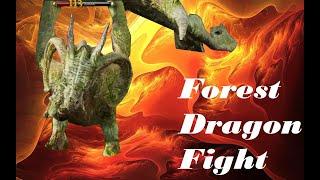 Alpha One Forest Dragon Fight