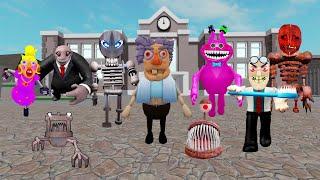 Playing New Speed Run In Scary Obby Games, Mr Pickles Science,Wilson Prison,Miss Happi Toyshop,Barry